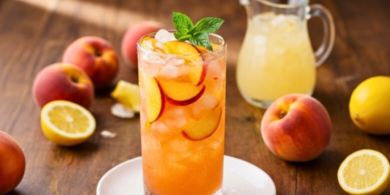Refreshing Peach Lemonade