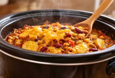 Savory Slow Cooker Cowboy Casserole Recipe