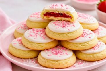 Strawberry Pop Tart Sugar Cookies Recipe