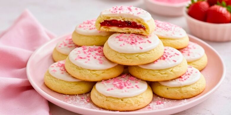 Strawberry Pop Tart Sugar Cookies Recipe