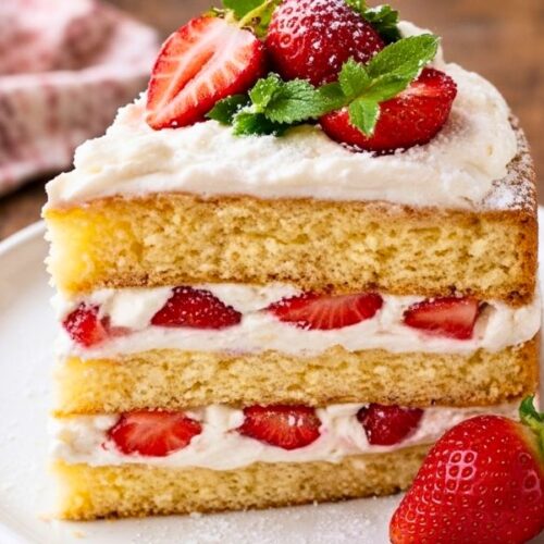 Strawberry Shortcake Cake Recipe