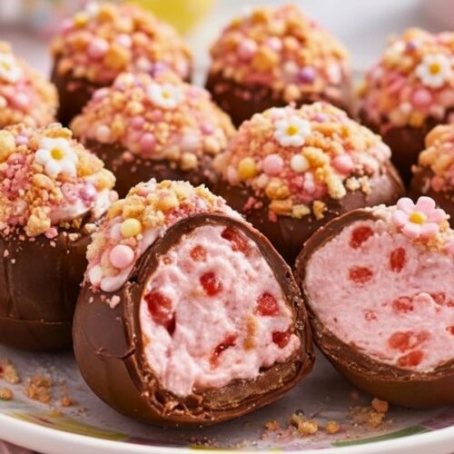 Strawberry Shortcake Easter Egg Bombs Recipe