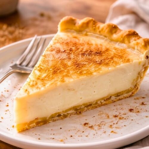 Wicks Sugar Cream Pie Recipe