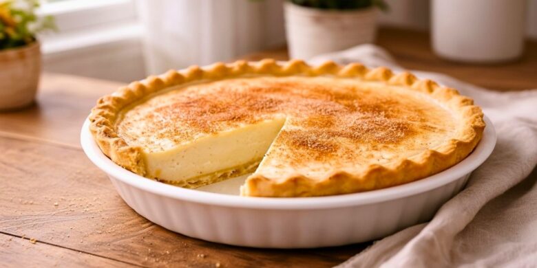 Wicks Sugar Cream Pie Recipe