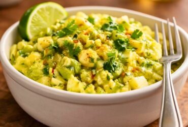 Zesty Avocado Egg Salad Recipe