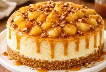 Bobby Flay Caramel Apple Cheesecake Recipe