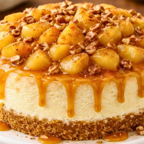 Bobby Flay Caramel Apple Cheesecake Recipe