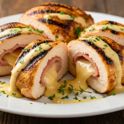 Bobby Flay Grilled Chicken Cordon Bleu Recipe