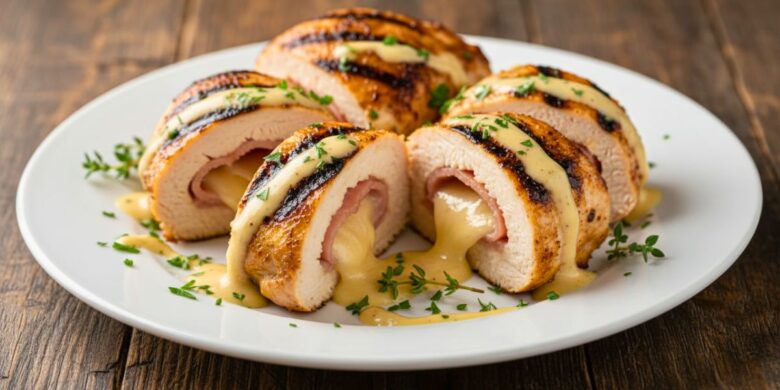 Bobby Flay Grilled Chicken Cordon Bleu Recipe