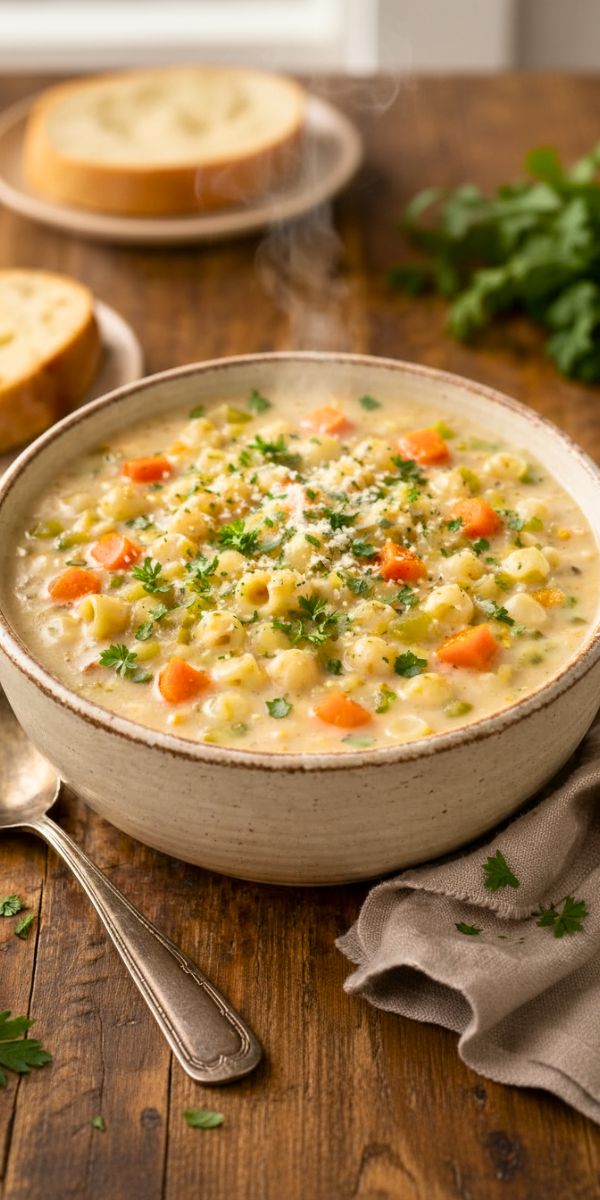 Creamy Ditalini Soup Recipe