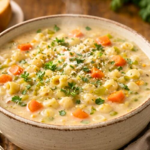 Creamy Ditalini Soup Recipe