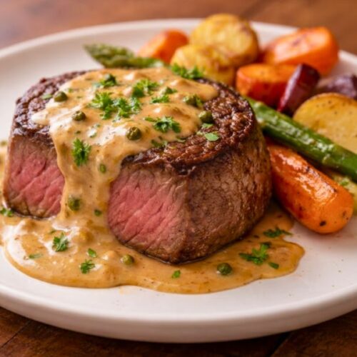 Delicious Voronoff Style Fillet Recipe With Creamy Cognac Sauce