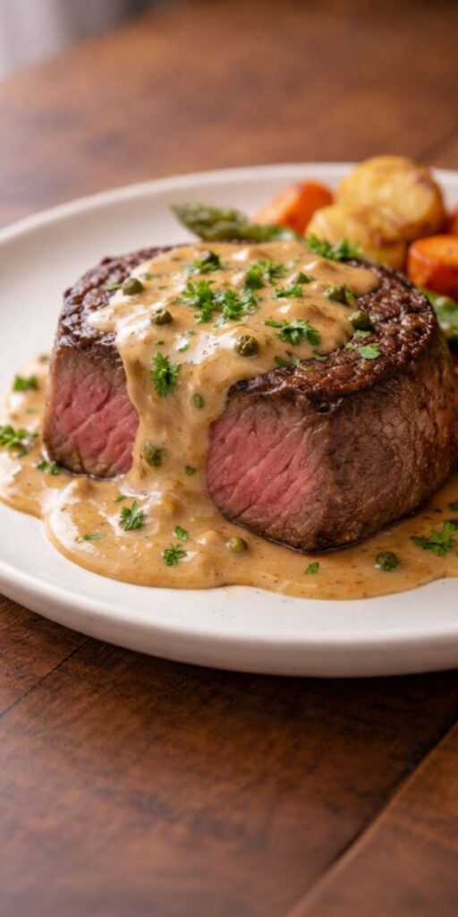 Delicious Voronoff Style Fillet Recipe With Creamy Cognac Sauce