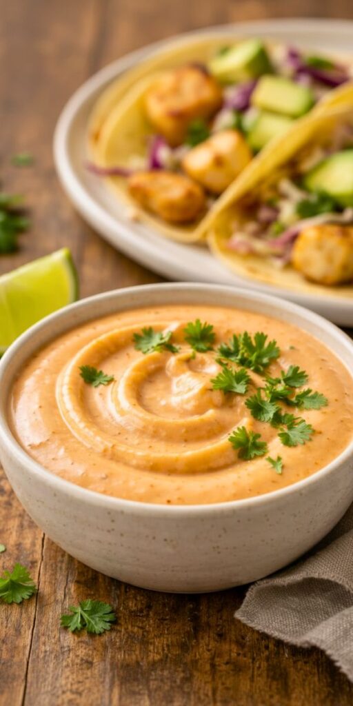 Fiery Creamy Greek Yogurt Fish Taco Sauce Recipe