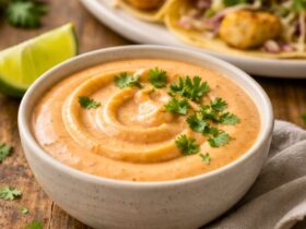 Fiery Creamy Greek Yogurt Fish Taco Sauce Recipe