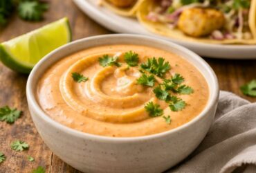 Fiery Creamy Greek Yogurt Fish Taco Sauce Recipe