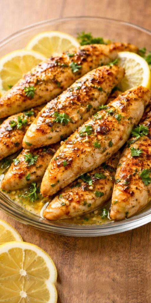 Juicy Greek Chicken Tenders Dinner Perfection Recipe