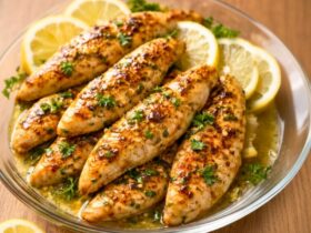 Juicy Greek Chicken Tenders Dinner Perfection Recipe