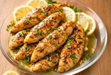 Juicy Greek Chicken Tenders Dinner Perfection Recipe