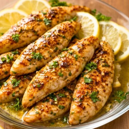 Juicy Greek Chicken Tenders Dinner Perfection Recipe