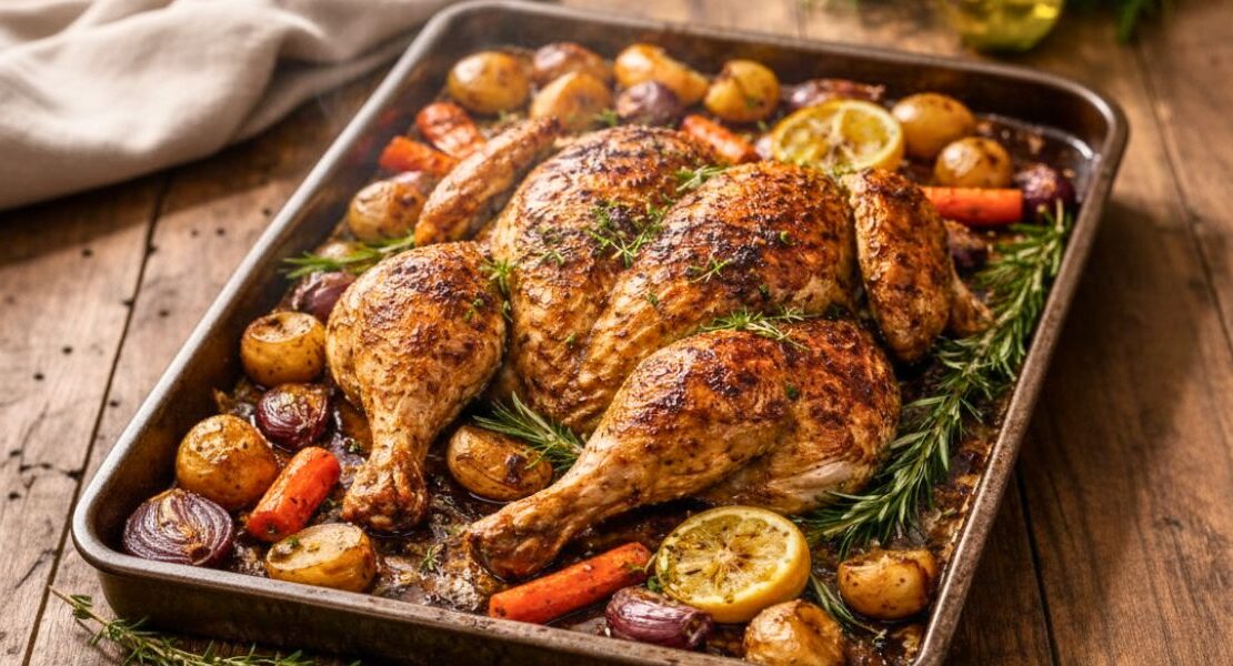 Juicy Spatchcock Chicken Recipe