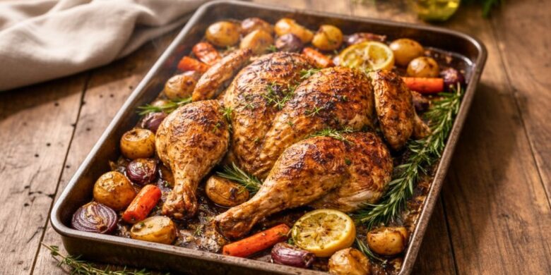 Juicy Spatchcock Chicken Recipe