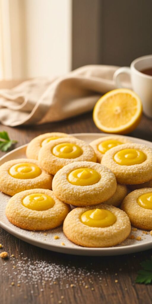Lemon Curd Cookies Recipe