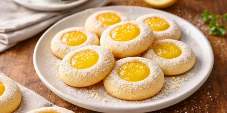 Lemon Curd Cookies Recipe