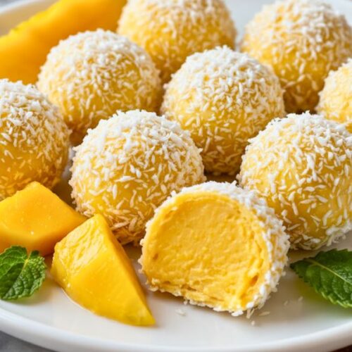 No Bake Mango Truffles Recipe