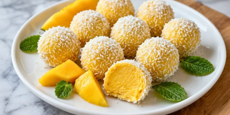 No Bake Mango Truffles Recipe