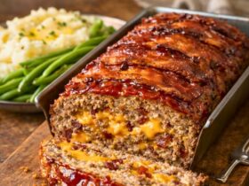 Paula Deen Bacon Cheddar Meatloaf Recipe
