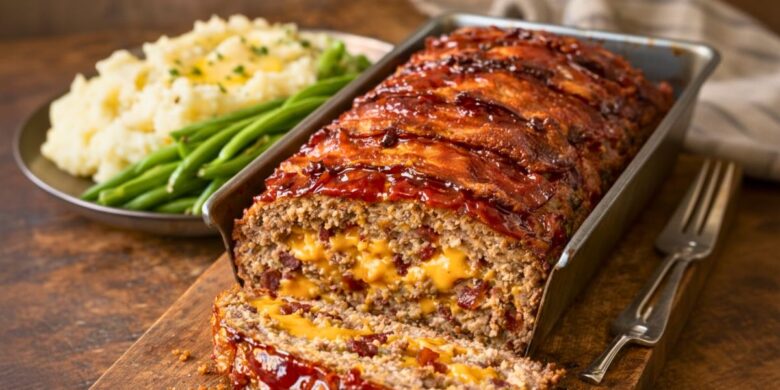Paula Deen Bacon Cheddar Meatloaf Recipe