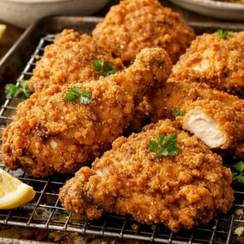 Paula Deen Crispy Fried Chicken Recipe