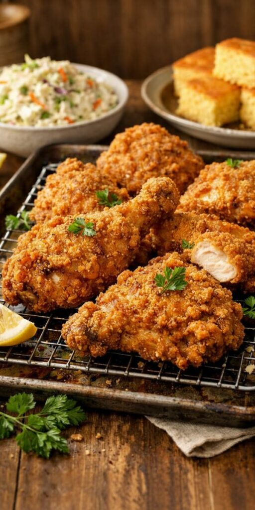 Paula Deen Crispy Fried Chicken Recipe
