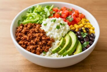 Spicy Meal Prep Cottage Cheese Taco Bowls Recipe