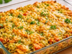 Baked Veggie Grated Vegetables with Cheese Recipe