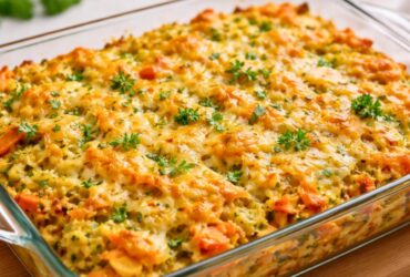 Baked Veggie Grated Vegetables with Cheese Recipe