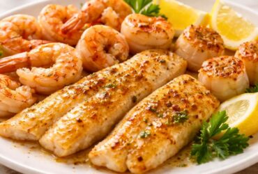 Bobby Flay Broiled Fisherman’s Platter Recipe