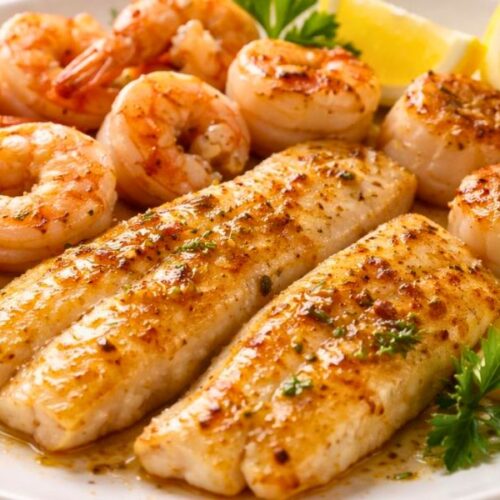 Bobby Flay Broiled Fisherman’s Platter Recipe