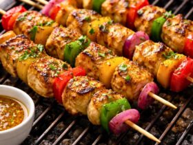 Bobby Flay Chicken Skewers Recipe
