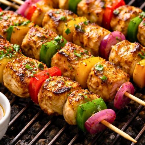 Bobby Flay Chicken Skewers Recipe