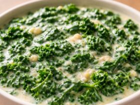 Bobby Flay Creamed Kale Recipe