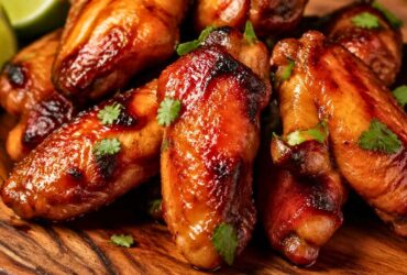 Bobby Flay Grilled Chicken Wings with Chipotle Hot Sauce Recipe