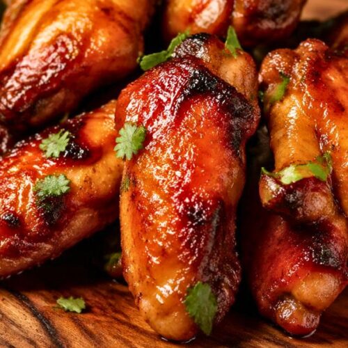 Bobby Flay Grilled Chicken Wings with Chipotle Hot Sauce Recipe
