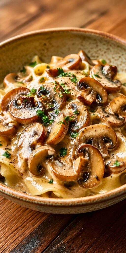 Bobby Flay Mushroom Stroganoff Recipe