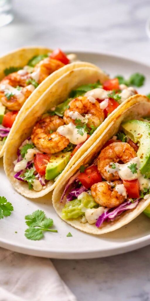 Bobby Flay Shrimp Tacos Recipe