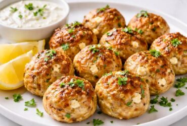 Chicken and Feta Meatballs Recipe