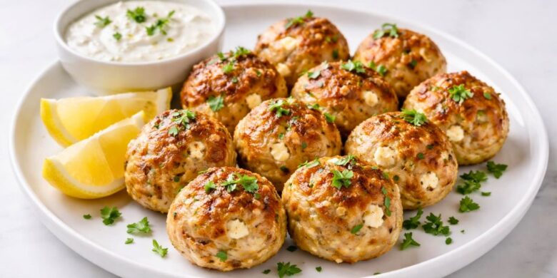 Chicken and Feta Meatballs Recipe