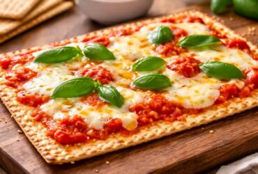 Easy 4-Ingredient Matzah Pizza Recipe
