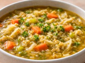 Easy Cabbage Barley Soup Recipe